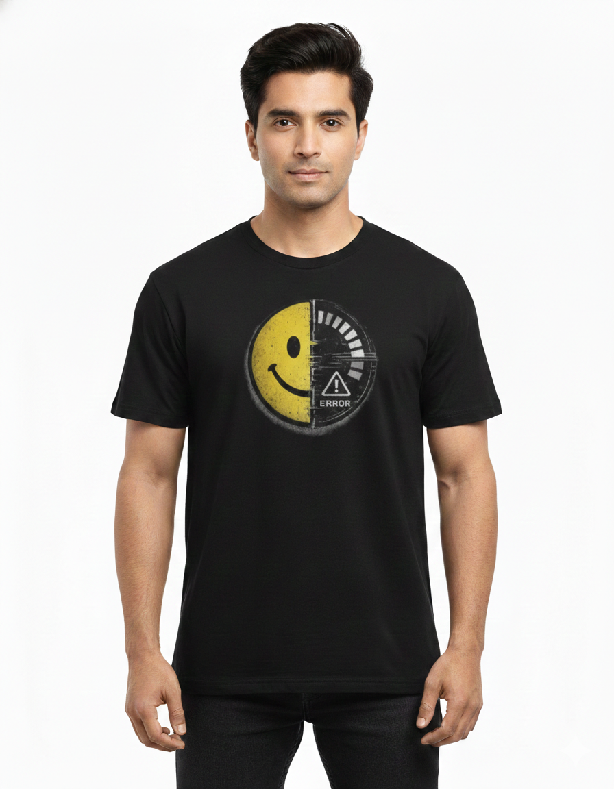 System Error – Smiley Tee